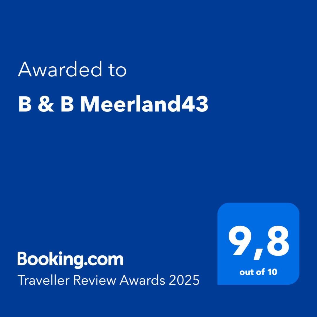 B & B Meerland43 Esterno foto